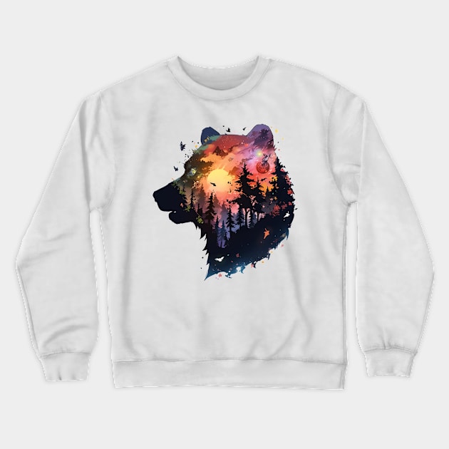 bear Crewneck Sweatshirt by skatermoment